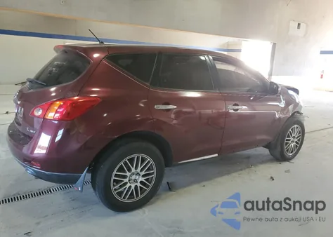 2009 Nissan Murano S from USA, damaged, VIN JN8AZ18W29W210963